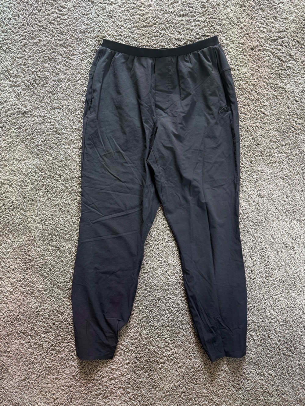 Lululemon Black Men's Stretch Jogger Pants